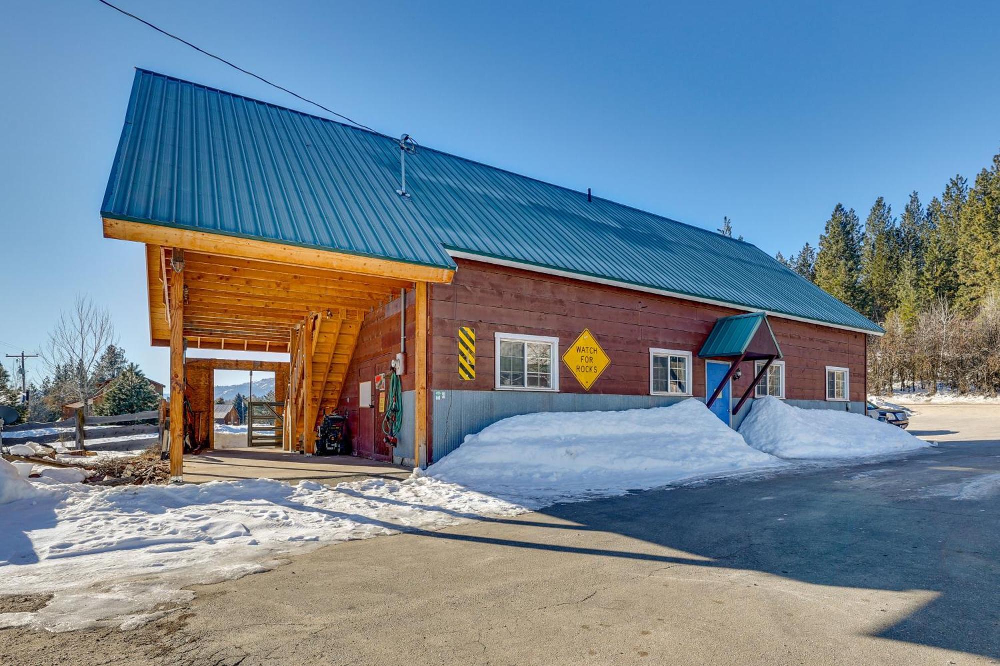 Garden Valley Apartment With Hot Tub And Mtn Views! Crouch Bagian luar foto