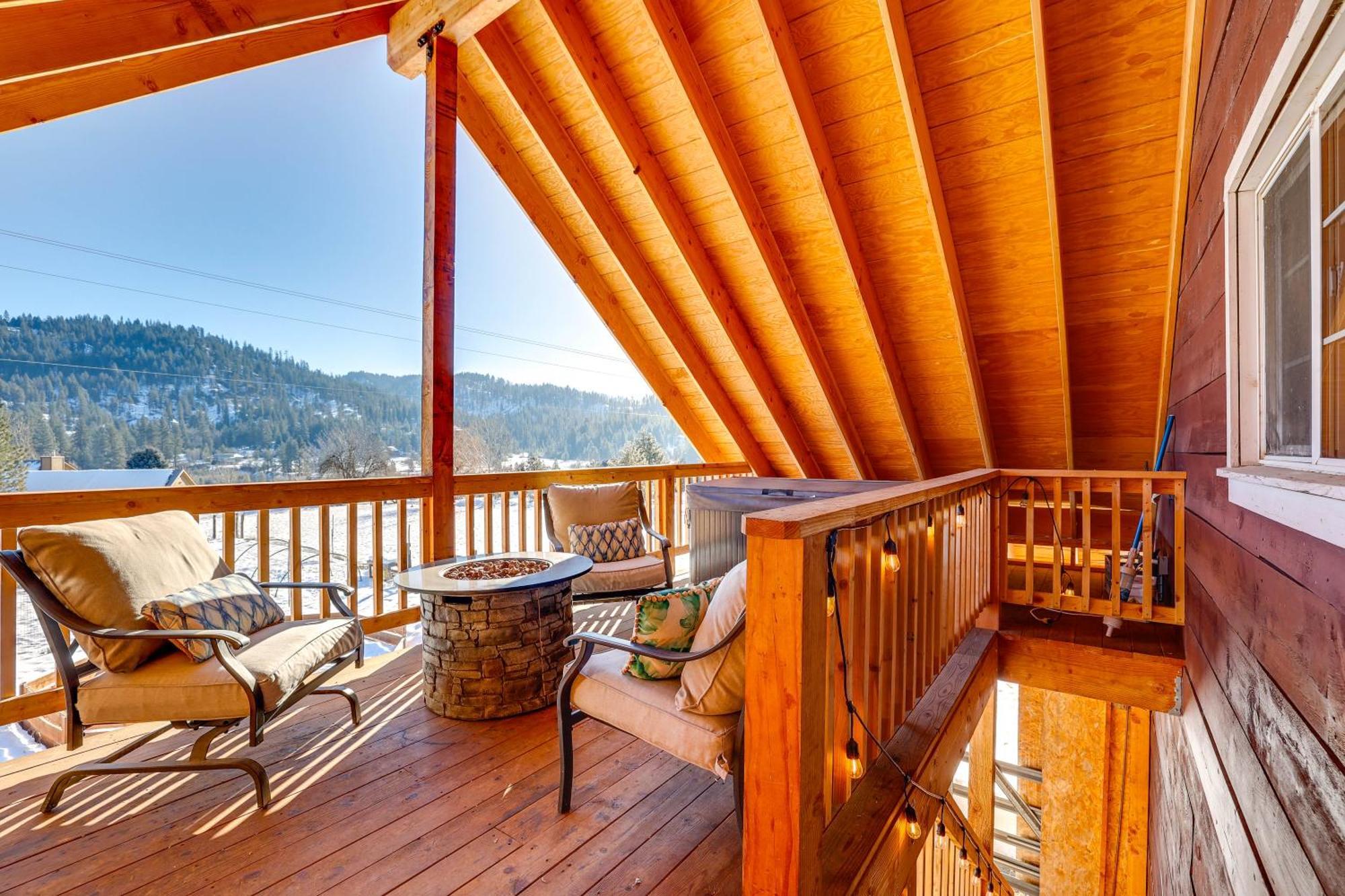 Garden Valley Apartment With Hot Tub And Mtn Views! Crouch Bagian luar foto