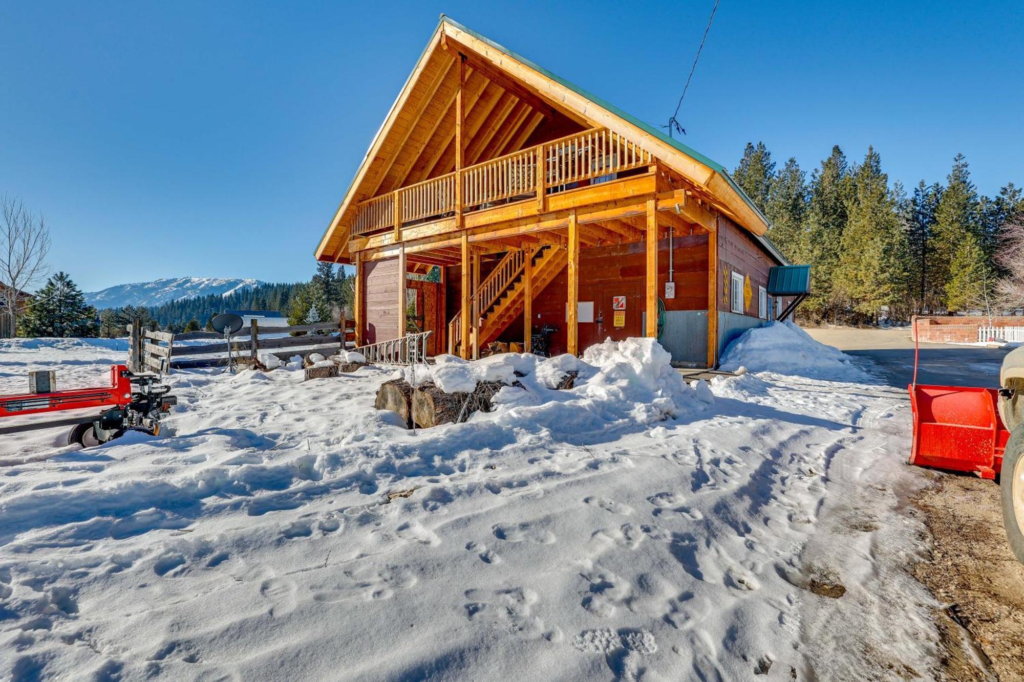 Garden Valley Apartment With Hot Tub And Mtn Views! Crouch Bagian luar foto