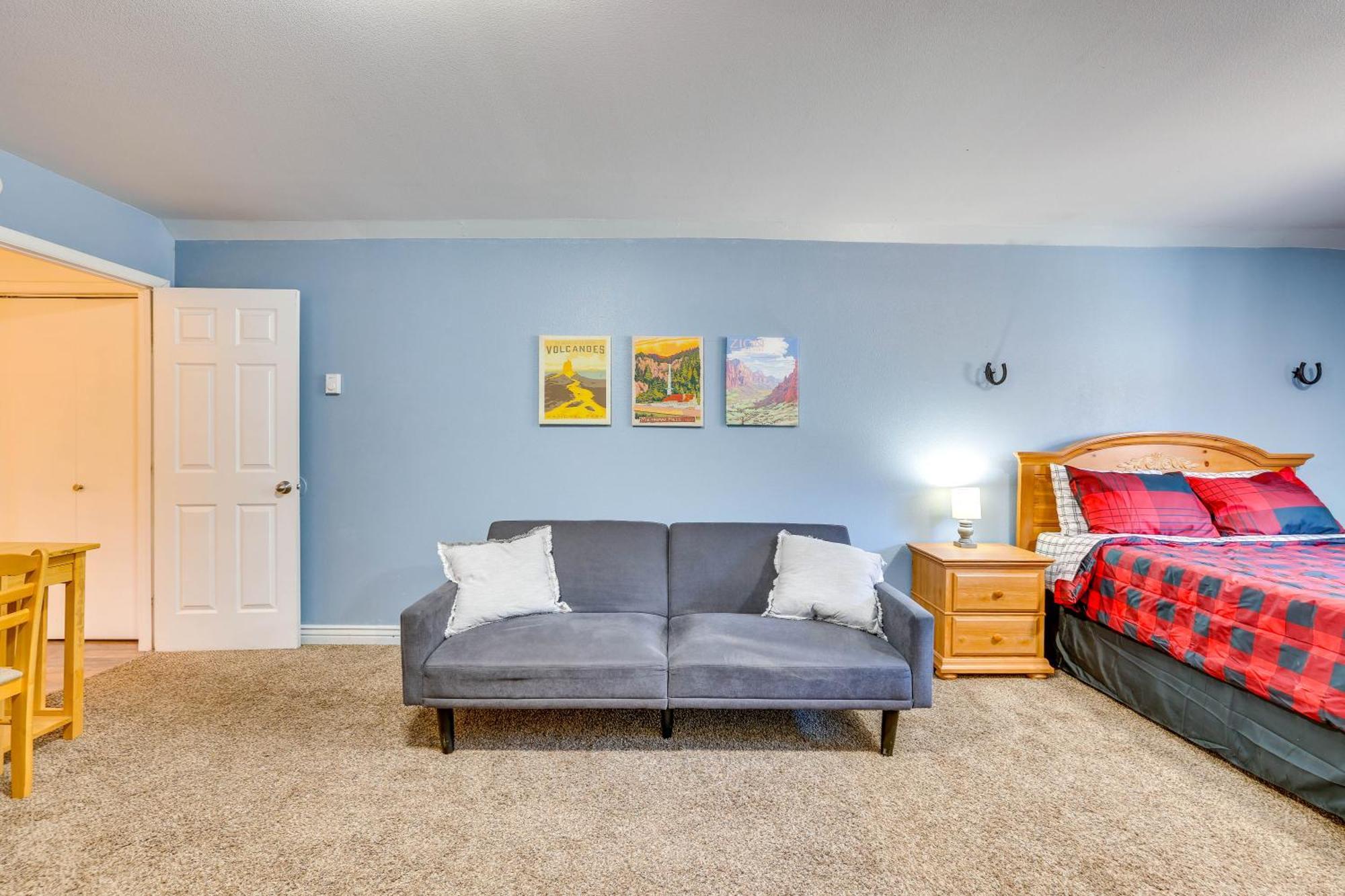 Garden Valley Apartment With Hot Tub And Mtn Views! Crouch Bagian luar foto