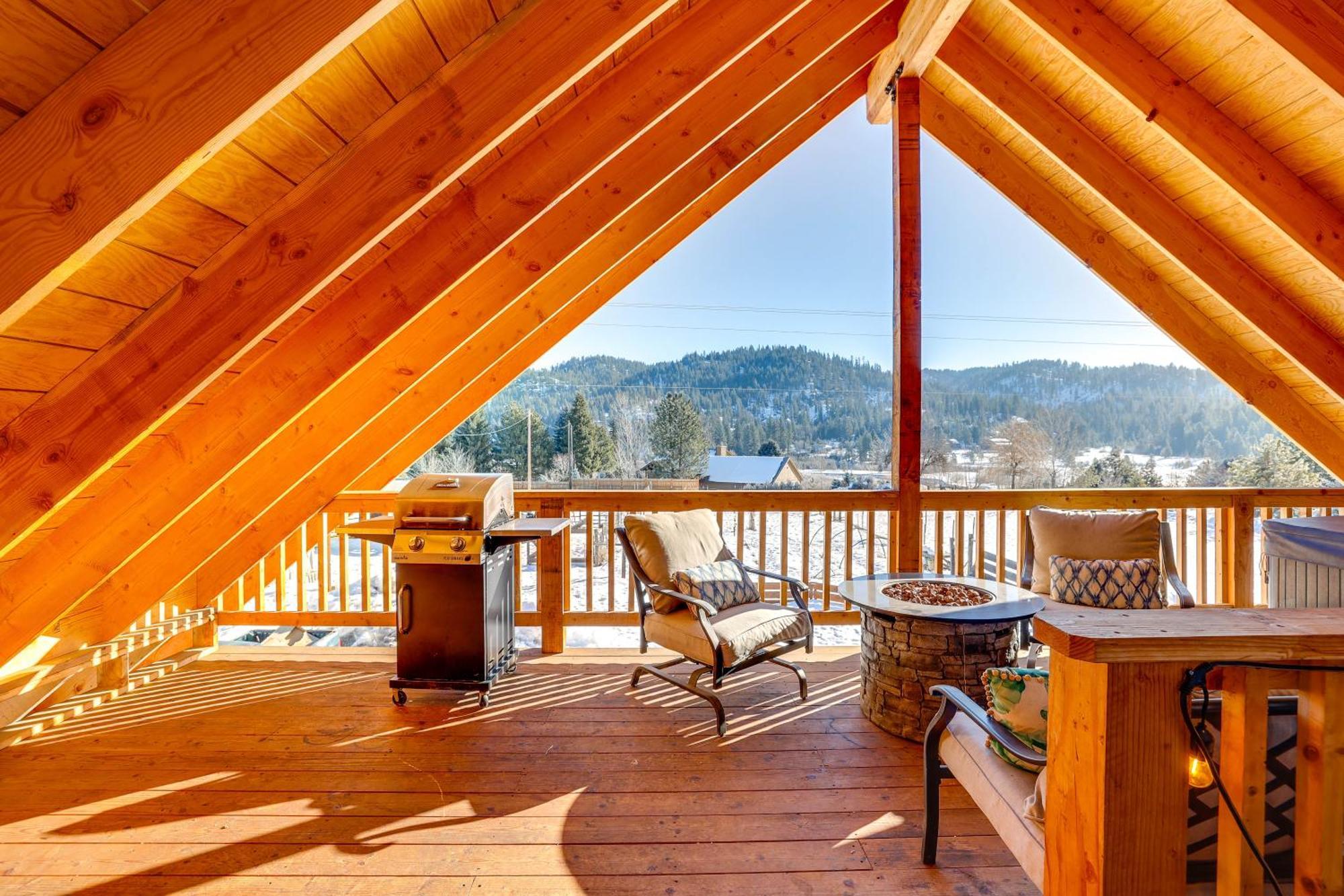 Garden Valley Apartment With Hot Tub And Mtn Views! Crouch Bagian luar foto