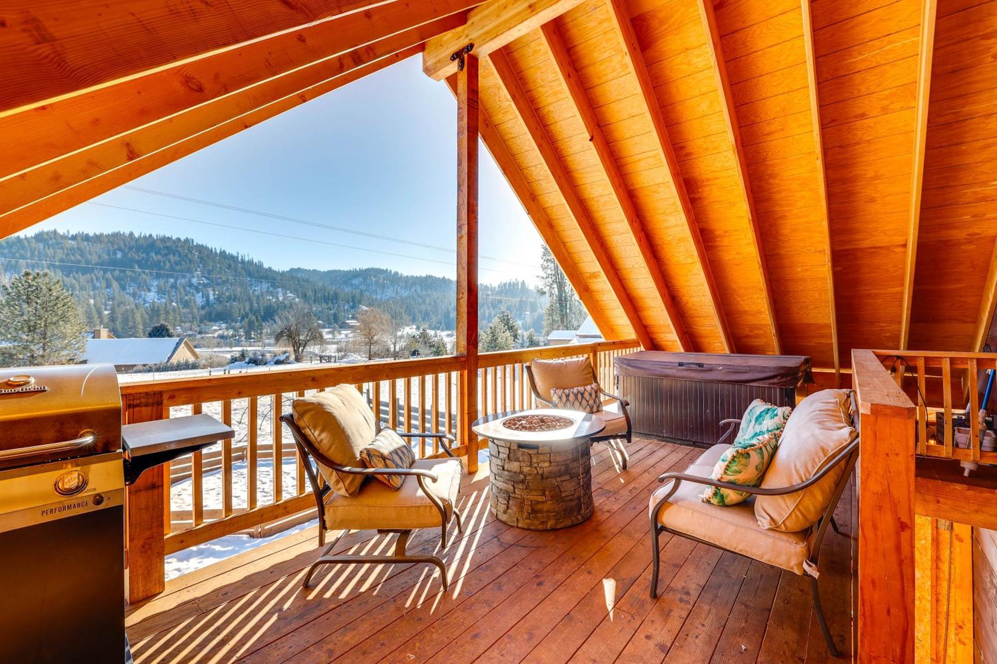 Garden Valley Apartment With Hot Tub And Mtn Views! Crouch Bagian luar foto