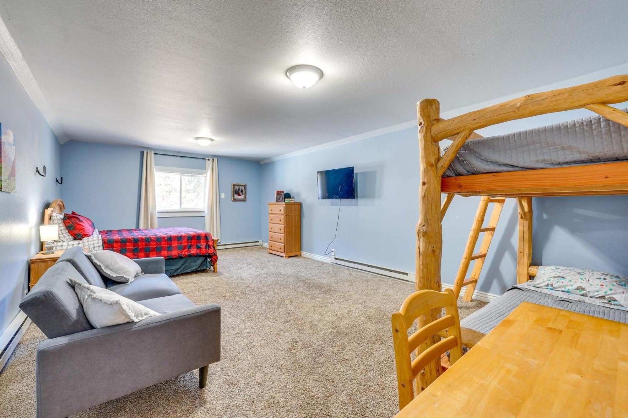 Garden Valley Apartment With Hot Tub And Mtn Views! Crouch Bagian luar foto